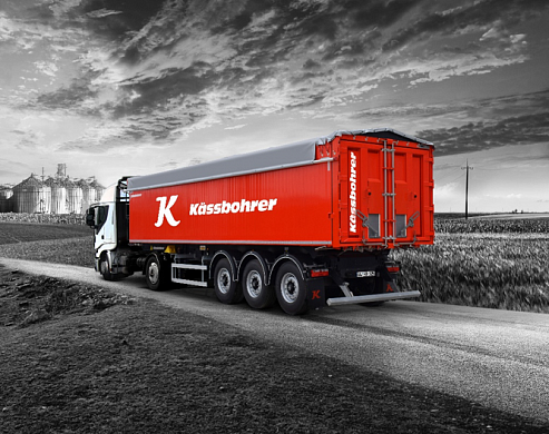 Полуприцеп самосвальный KASSBOHRER DL50 AL