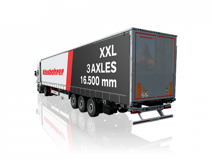 Полуприцеп тентовый K.SCX XXL 125 - 12 / 27