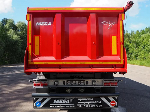 Прицеп самосвальный стальной MEGA 18м3