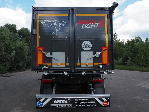 Полуприцеп самосвальный MEGA «Light» 42 – 60 м3